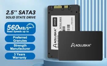 AOLUSKA 2.5 SATA 3 SSD, 노트북 PC 데스크탑 내장 하드 디스크, 솔리드 스테이트 드라이브, 1TB, 256GB, 240GB, 120GB, 128GB, 480GB, 512GB, 500GB, 2TB