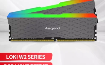 Asgard LOKI W2 RGB RAM, DDR4, 8GB x 2, 16GB x 2, 3200MHz, UDIMM 데스크탑 메모리 램