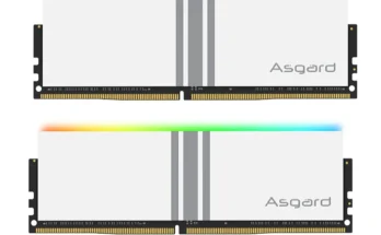 Asgard DDR4 RAM PC, 데스크탑용 화이트 오버클러킹 성능, 8GB x 2, 16GB, 3200MHz, 3600MHz, RGB RAM