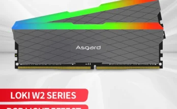 Asgard LOKI W2 RGB RAM, DDR4, 8GB x 2, 16GB x 2, 3200MHz, UDIMM 데스크탑 메모리 램