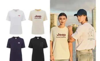 얼른사고싶은 JEEP 남성 24 SUMMER COOL SORONA 반팔 티셔츠 4종 특집전