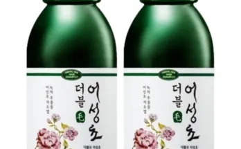 최고의 리뷰선정 더블모 어성초 샴푸  모음전