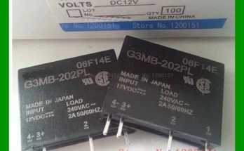 G3MB-202P-5VDC G3MB-202PL-12VDC G3MB-202PL-UTU-24VDC