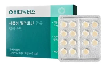 미리준비하는 닥터린 식물성 멜라토닌 함유 멜라바인 12박스 연합전