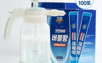 오늘 원픽 크린바바 한번에 싹 버블왕 100포  분무기 1개 연합전