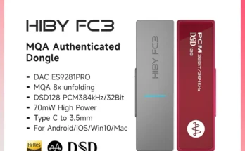 꾸준한인기 ​2024 요즘 sns에서 난리난 HiBy FC3 휴대용 MQA 8X 동글 C타입 USB DAC 오디오 HiFi 디코더  리뷰 최다로 엄선된 최고의 제품을 소개합니다. 인기순위