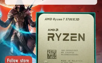 알뜰살뜰 ​2024 요즘 sns에서 난리난 AMD Ryzen 7 5700X3D R7 5700X3D 3.0 GHz 8 코어 16 스레드 CPU 프로세서  리뷰 최다로 엄선된 최고의 제품을 소개합니다. 기프트 기획전