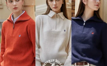 엄마 원픽은 바로 성능 제대로인비버리힐즈폴로클럽 24FW 여성 메리노울블렌디드 하프집업 니트 3종상세히 알려드립니다. 인기 좋아
