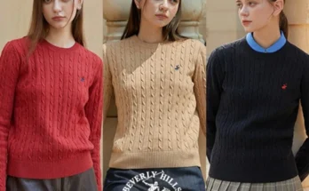 얼른사고싶은 성능 제대로인비버리힐즈폴로클럽 24FW 여성 메리노울블렌디드 하프집업 니트 3종상세히 알려드립니다. 특집전 총집합