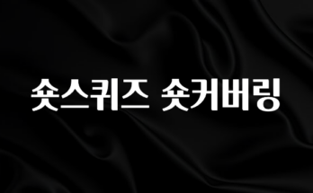 대박소식 숏스퀴즈 숏커버링 확인해보세요
