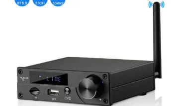 인스타 정보 AIYIMA TPA3116 전력 증폭기 오디오 앰프 2x50W 스테레오 사운드 앰프 Bluetooth TF 카드 재생 Amplificador 패시브 스피커 좋은 정보