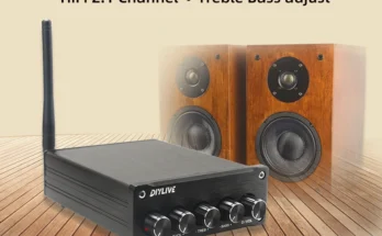추가정보 DIYLIVE BT210 HiFi 2.0 풀 디지털 오디오 전력 증폭기 100W*2 Bluetooth 5.0 TPA3116 톤 고음 및 저음 조정 지금 소개할게요