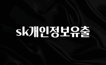간단정보 sk개인정보유출 지금떳다