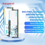 싹 다알려줌 데스크탑용 Asgard ddr5 ram 16GBx2 24GBx2 64GB 96GB 6400MHz 6800MHz Memoria Ram DDR4 하이닉스 칩 리뷰 해보겠습니다