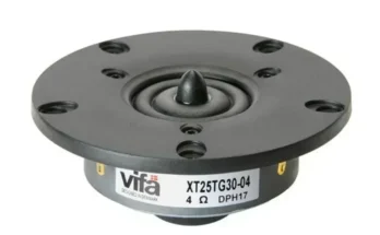 역.대.급 이벤트 정품 Vifa XT25TG30-04 가정용 자동차 오디오 하이파이 DIY 블랙 크리스탈 멤브레인 트위터 스피커 드라이버 유닛 관심이 뜨겁습니다