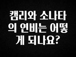 찐공개 캠리와 소나타의 연비는 어떻게 되나요? 무조건 확인
