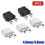 특별한 이유 1-100pcs EU 플러그 어댑터 CN AU JP 미국 EU 플러그 어댑터 여행 어댑터 전기 KR 유로 플러그 변환기 전원 소켓 AC 콘센트 소개합니다