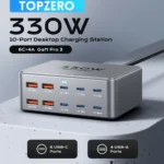 재구매율 1위 330W USB C GaN 충전기 100W PD3.0 PPS QC3.0 노트북 iPhone 15 16 용 멀티 포트 고속 충전 스테이션 Samsung Macbook Pro Tablet 아주 좋은 정보입니다