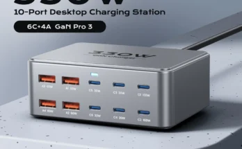 재구매율 1위 330W USB C GaN 충전기 100W PD3.0 PPS QC3.0 노트북 iPhone 15 16 용 멀티 포트 고속 충전 스테이션 Samsung Macbook Pro Tablet 아주 좋은 정보입니다