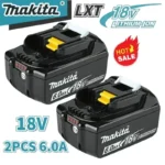 사계절 사랑받는 Makita 18V 배터리 BL1830B BL1850B BL1850 BL1840 BL1860 BL1815 교체용 리튬 배터리용 100% 오리지널 Makita 6Ah/5Ah/3Ah 요약본만 확인해보세요