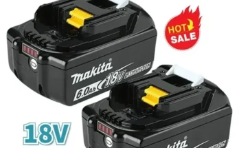 사계절 사랑받는 Makita 18V 배터리 BL1830B BL1850B BL1850 BL1840 BL1860 BL1815 교체용 리튬 배터리용 100% 오리지널 Makita 6Ah/5Ah/3Ah 요약본만 확인해보세요