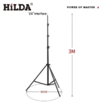 클릭하고 싶은 순간 HILDA 레이저 레벨 삼각대 조정 가능한 높이 셀프 레벨링 1.2M/1.5M/3M 삼각대 용 두꺼운 알루미늄 삼각대 스탠드 전해드립니다