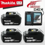 리뷰 좋은 5.0Ah/6.0Ah 및 표시기 LED 조명을 갖춘 정품 Makita 18V 리튬 이온 충전지 소개합니다