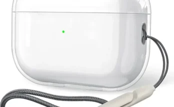 우리도 이렇게하자 Airpods 용 투명 소프트 TPU 이어폰 케이스 4 3 2 1 Pro Pro2 Airpods 4 충전 케이스 커버 용 끈 스트랩이있는 충격 방지 꼭 알아두세요