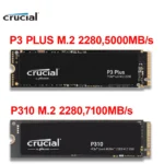 핫 소식 Crucial P3 Plus 1TB PCIe Gen4x4 3D NAND NVMe M.2 SSD 500GB 1TB 2TB(OEM 패키지) 및 Crucial P310 PCIe Gen4 nvme SSD 추천한 이유입니다