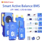 가성비템 DALY 스마트 BMS 액티브 밸런스 BMS Lifepo4 3S 4S 12V 8S 24V 16S 48V 250A 3.2V 리튬 이온 3.7V LTO 배터리 블루투스 전기 자전거 관심이 뜨겁습니다