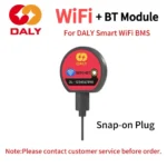 특별혜택 Daly 2024 KMS 새로운 스마트 BMS WIFI 블루투스 모듈 Lifepo4 리튬 이온 배터리 액세서리 용 LCD 화면 UART RS485 케이블의 4.3 인치 3 요약정리