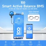 기념일엔 꼭 사자 Daly BMS100 40A 60A 100A150A 스마트 액티브 밸런스 bms Lifepo4 BMS CAN 4s 8S 8-17S 8-24S 배터리 블루투스 리튬 이온 60A 100A 좋은 정보