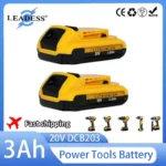 지금 당장 확인해야하는 이유 DeWalt 18v 20V 최대 리튬 이온 배터리 용 20V 3Ah DCB203 배터리 DCB206 DCB205 DCB204 DCB182 전동 공구 교체 배터리 실사용 후기