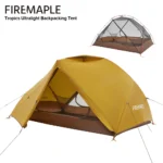 인기 넘치는 Fire-Maple Tropics 초경량 배낭 텐트 2인 20D 방수 쉬운 설치 하이킹 등산 사이클링 트레킹 1.95KG 꼭 확인해보세요