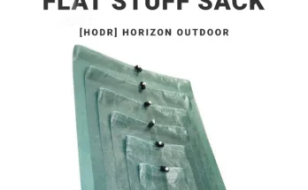 너도 사볼래? [HODR] 초경량 Dyneema DCF 플랫 스타프 백 – 배낭 여행 리뷰 해보겠습니다