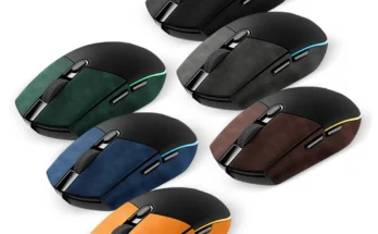 “이건” 꼭 보고 하세요 Logitech G102 마이크로 섬유 가죽 스티커 마우스 미끄럼 방지 그립 테이프 초박형 편안한 땀 방지 주목하고 계십니다