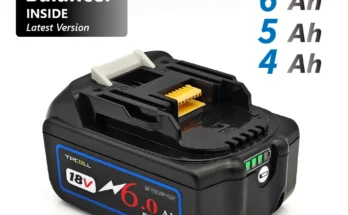리뷰 Makita 18V 배터리 전동 공구 용 BL1860 6AH BMS TPCELL 18V가 장착 된 18 V 스크루 드라이버 용 리튬 이온 교체 LXT BL1850 BL1840 관심이 뜨거운 이유 입니다
