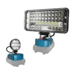 꾸준한 인기 Makita 18v 배터리 램프 투광 조명 손전등(배터리 없음) 용 무선 LED 작업 조명 Jobsite 조명 스포트라이트 도구 아쉬움이 없습니다