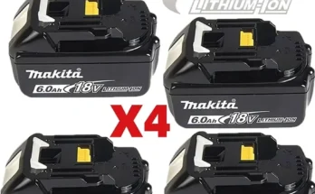 후회하지 않는 Makita 원래 리튬 이온 충전지 18V 6000mAh 18v 6.0Ah 드릴 교체 배터리 BL1860 BL1830 BL1850 BL1860B 뜨거운 관심 감사합니다