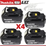 이달의 핫 Makita 원래 리튬 이온 충전지 18V 6000mAh 18v 6.0Ah 드릴 교체 배터리 BL1860 BL1830 BL1850 BL1860B 리뷰 해보겠습니다