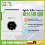 실시간으로 뜸! GOOTU 6.2KW/10.2KW 하이브리드 태양광 인버터 듀얼 출력 24V/48V MPPT 160A 가정용 전원 공급 장치용 순수 사인파 On/Off 그리드 꼭 알아두세요