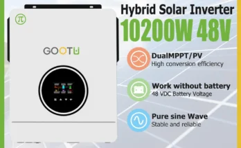 실시간으로 뜸! GOOTU 6.2KW/10.2KW 하이브리드 태양광 인버터 듀얼 출력 24V/48V MPPT 160A 가정용 전원 공급 장치용 순수 사인파 On/Off 그리드 꼭 알아두세요