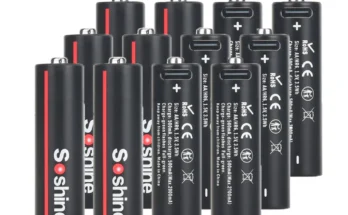 우리도 이렇게 하자 Soshine AA 리튬 충전식 배터리 1.5V USB 3500mWh 배터리 게임 기계 카메라 연기 감지기 전기 장난감 마우스 꼭 확인해보세요