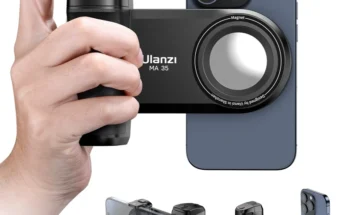 엄마아빠가 좋아하는 Ulanzi MA35 MagSafe 스마트폰 카메라 셔터 그립 블루투스 셀카 핸들 카메라 사진 안정기 수직 수평 촬영 꼭 확인해보세요