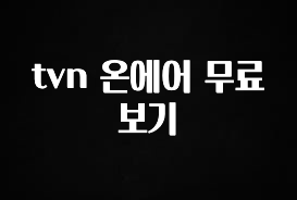 꼭 알아두자 tvn 온에어 무료보기 추천드릴게요