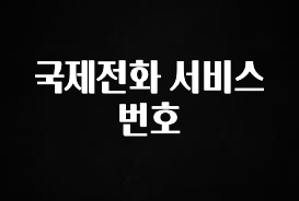 금주의 인기 국제전화 서비스번호 요약본만 확인해보세요