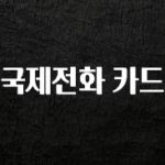 간단뉴스 국제전화 카드 요약정리