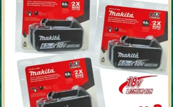 핫한행사 기존 Makita 18V 6.0Ah 리튬 이온 배터리 소개합니다