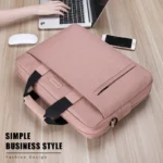 특별한 날을 맞아 노트북 가방 케이스 13.3 14 15.6 Macbook Air Pro 13 15 컴퓨터 숄더 핸드백 서류 가방 용 17.3 인치 방수 노트북 가방 기억하세요