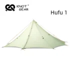 연속인기 매듭 Hufu1 야외 캠핑 피라미드 텐트 경량 20D 더블 실리콘 하이킹 여행 배낭 1P-2P 팔각형 텐트 지금 소개할게요